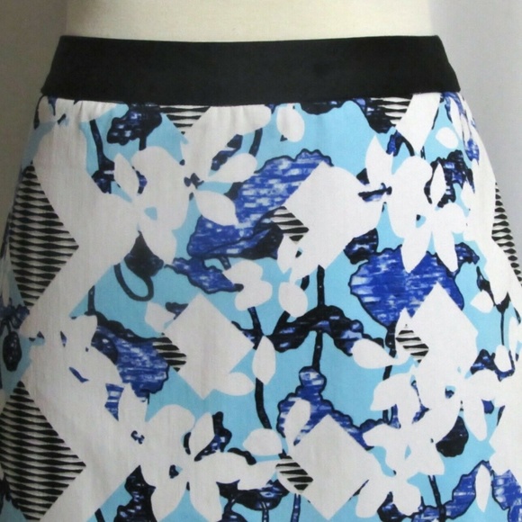 NEW PETER PILOTTO DESIGNER DUO PATTERN SKIRT 6 - Picture 2 of 5